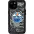NHL Edmonton Oilers Camo iPhone 15 Plus Waterproof Case